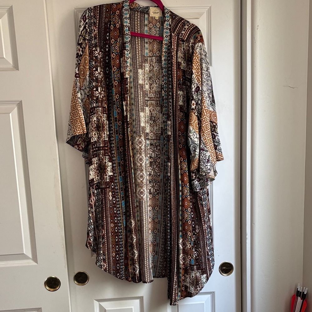 Bohemian Patterned Women's Cardigan